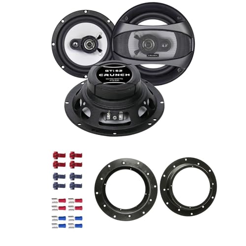 Crunch GTI62 Lautsprecher mit Einbauset passend für VW Volkswagen Touran alle Türen vorne 360 Watt 165mm 2 Wege Koax Crunch GTI62 Lautsprecher mit Einbauset passend für VW Volkswagen Touran alle Türen vorne 360 Watt 165mm 2 Wege Koax von EHO