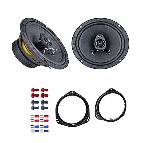 Ground Zero GZIF 6.5 Lautsprecher mit Einbauset passend für Opel Vectra C 2002-2008 Türen vorne 240 Watt 165mm 2 Wege Koax von EHO