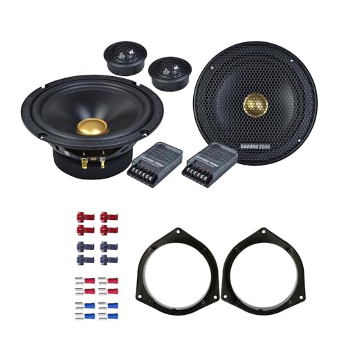 Ground Zero GZRC165.28SE Lautsprecher mit Einbauset passend für Hyundai i10 2013-2017 Türen vorne/hinten 380 Watt 165mm 2 Wege Kompo Ground Zero GZRC165.28SE Lautsprecher mit Einbauset passend für Hyundai i10 2013-2017 Türen vorne/hinten 380 Watt 165mm 2 Wege Kompo von EHO