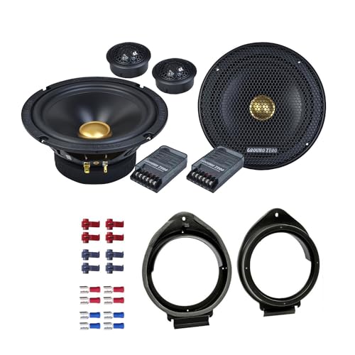 Ground Zero GZRC165.28SE Lautsprecher mit Einbauset passend für Opel Astra J ab 2009 Türen vorne 380 Watt 165mm 2 Wege Kompo Ground Zero GZRC165.28SE Lautsprecher mit Einbauset passend für Opel Astra J ab 2009 Türen vorne 380 Watt 165mm 2 Wege Kompo von EHO