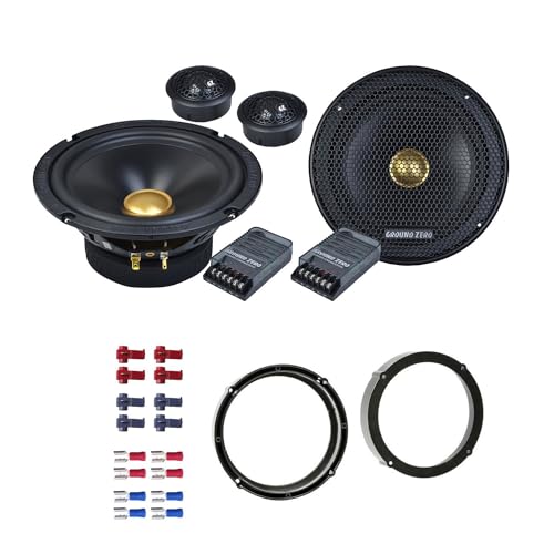 Ground Zero GZRC165.28SE Lautsprecher mit Einbauset passend für VW Volkswagen Golf VII + Variant ab 2012 Türen vorne/hinten 380 Watt 165mm 2 Wege Kompo Ground Zero GZRC165.28SE Lautsprecher mit Einbauset passend für VW Volkswagen Golf VII + Variant ab 2012 Türen vorne/hinten 380 Watt 165mm 2 Wege Kompo von EHO