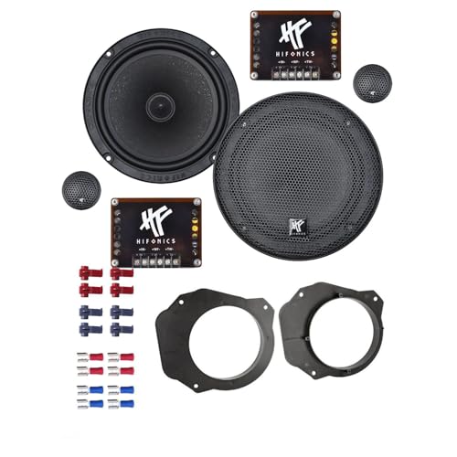 HiFonics TRX6.2C Lautsprecher mit Einbauset passend für Peugeot Expert 2007-2016 Türen vorne 400 Watt 165mm 2 Wege Kompo HiFonics TRX6.2C Lautsprecher mit Einbauset passend für Peugeot Expert 2007-2016 Türen vorne 400 Watt 165mm 2 Wege Kompo von EHO
