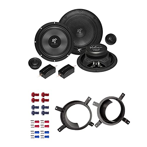 Hifonics VX 6.2E Lautsprecher mit Einbauset passend für Volvo S60 I 2001-2009 Türen vorne 400 Watt 165mm 2 Wege Kompo Hifonics VX 6.2E Lautsprecher mit Einbauset passend für Volvo S60 I 2001-2009 Türen vorne 400 Watt 165mm 2 Wege Kompo von EHO