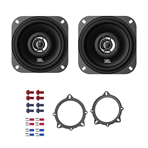 JBL Auto Lautsprecher Boxen Stage1 41F 250 Watt 10 cm 2 Wege Koax passend für BMW X1 E84 ab 2009 Türen vorne von EHO