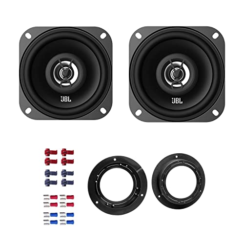 JBL Auto Lautsprecher Boxen Stage1 41F 250 Watt 10 cm 2 Wege Koax passend für Mercedes A-Klasse W169 2004-2012 Türen hinten von EHO