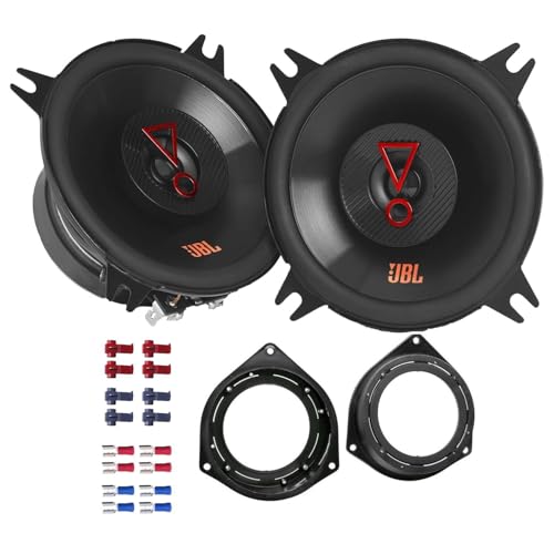 JBL Auto Lautsprecher Boxen Stage3 427F 180 Watt 10 cm 2 Wege Koax passend für Opel Astra H 2004-2010 Türen hinten von EHO