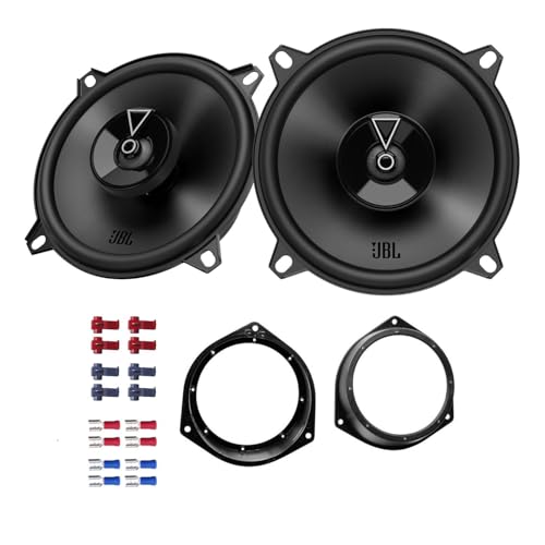JBL Club 54F Auto Lautsprecher Boxen 270 Watt 13 cm 2 Wege Koax passend für Opel Corsa C (X01) 2000-2006 Türen Front von EHO