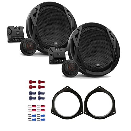 JBL Club 6500C Lautsprecher mit Einbauset passend für Hyundai i20 alle Türen vorne/hinten 360 Watt 165mm 2 Wege Kompo Auto KFZ PKW Boxen von EHO