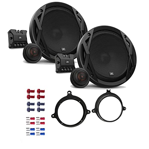 JBL Club 6500C Lautsprecher mit Einbauset passend für Mercedes A-Klasse W168 1997-2004 Türen vorne 360 Watt 165mm 2 Wege Kompo Auto KFZ PKW Boxen von EHO