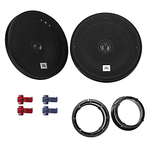 JBL Lautsprecher Stage1 621 350W 165mm 2 Wege Koax passend für VW Volkswagen Golf IV 1997-2003 Türen vorne/hinten von EHO