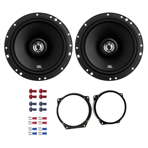 JBL Stage1 621F Lautsprecher mit Einbauset passend für MINI Mini R50 R53 2001-2006 Türen vorne 350W 165mm 2 Wege Koax JBL Stage1 621F Lautsprecher mit Einbauset passend für MINI Mini R50 R53 2001-2006 Türen vorne 350W 165mm 2 Wege Koax von EHO