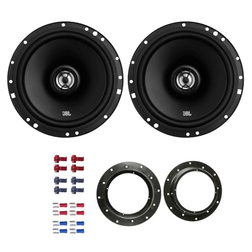 JBL Stage1 621F Lautsprecher mit Einbauset passend für VW Volkswagen Golf VI Variant ab 2009 Türen vorne 350W 165mm 2 Wege Koax JBL Stage1 621F Lautsprecher mit Einbauset passend für VW Volkswagen Golf VI Variant ab 2009 Türen vorne 350W 165mm 2 Wege Koax von EHO