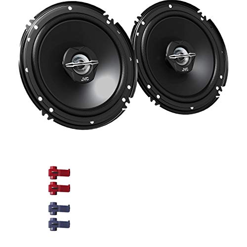 JVC CS-J620X Auto Lautsprecher 16,5 cm mit Einbauset passend für Citroen C4 Grand Picasso ab 2006 Türen vorne/hinten 600 W 165mm 2 Wege Koax von EHO