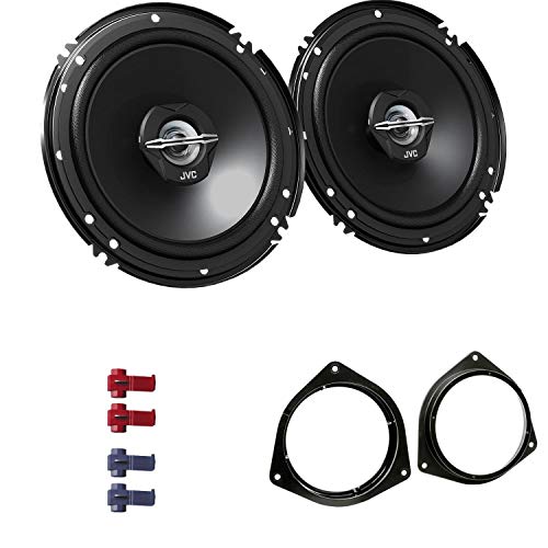 JVC CS-J620X Auto Lautsprecher 16,5 cm mit Einbauset passend für Toyota Corolla Verso 2001-2009 Türen vorne 600 W 165mm 2 Wege Koax JVC CS-J620X Auto Lautsprecher 16,5 cm mit Einbauset passend für Toyota Corolla Verso 2001-2009 Türen vorne 600 W 165mm 2 Wege Koax von EHO