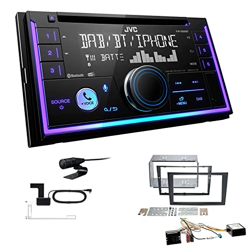 JVC KW-DB95BT 2-DIN Autoradio CD-Receiver Digitalradio DAB+ Bluetooth USB passend für Opel Astra H 2004-2010 inkl Canbus JVC KW-DB95BT 2-DIN Autoradio CD-Receiver Digitalradio DAB+ Bluetooth USB passend für Opel Astra H 2004-2010 inkl Canbus von EHO