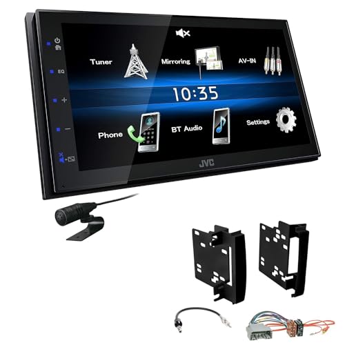JVC KW-M25BT 2-DIN Autoradio Touchscreen Bluetooth kompatibel mit Android USB Mirroring passend für Dodge Nitro 2007-2010 schwarz JVC KW-M25BT 2-DIN Autoradio Touchscreen Bluetooth kompatibel mit Android USB Mirroring passend für Dodge Nitro 2007-2010 schwarz von EHO