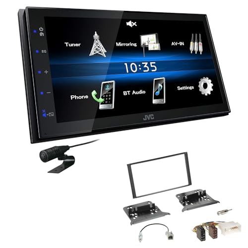 JVC KW-M25BT 2-DIN Autoradio Touchscreen Bluetooth kompatibel mit Android USB Mirroring passend für KIA Sorento I Facelift 2006-2009 schwarz JVC KW-M25BT 2-DIN Autoradio Touchscreen Bluetooth kompatibel mit Android USB Mirroring passend für KIA Sorento I Facelift 2006-2009 schwarz von EHO