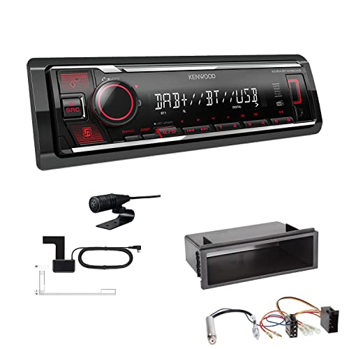 Kenwood KMM-BT408DAB 1-DIN Digital Media Receiver Autoradio DAB+ Bluetooth USB Einbauset passend für Volkswagen VW Bora und Bora Variant 1998-2004 schwarz Kenwood KMM-BT408DAB 1-DIN Digital Media Receiver Autoradio DAB+ Bluetooth USB Einbauset passend für Volkswagen VW Bora und Bora Variant 1998-2004 schwarz von EHO