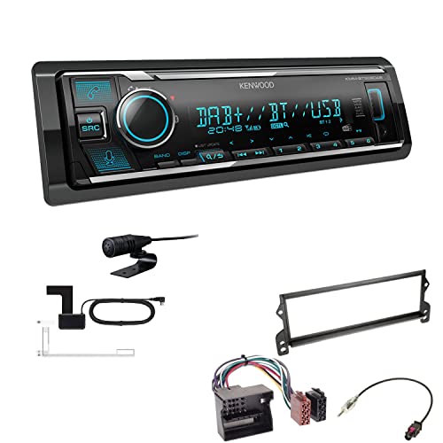 Kenwood KMM-BT508DAB 1-DIN Digital Media Receiver Autoradio DAB+ Bluetooth Amazon Alexa Einbauset passend für MINI Mini, Mini Cabriolet 2003-2008 schwarz Kenwood KMM-BT508DAB 1-DIN Digital Media Receiver Autoradio DAB+ Bluetooth Amazon Alexa Einbauset passend für MINI Mini, Mini Cabriolet 2003-2008 schwarz von EHO