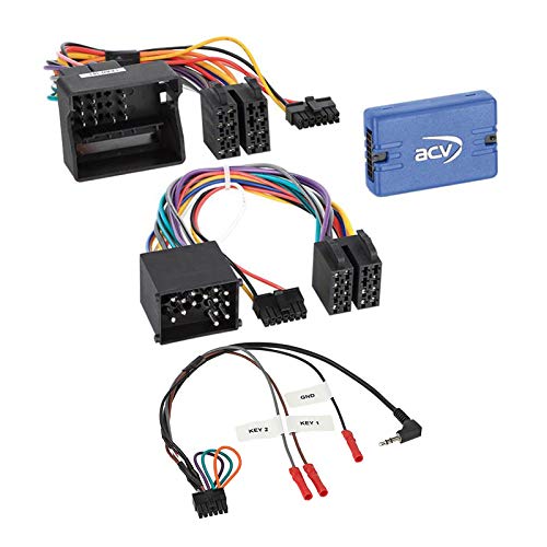 Lenkradfernbedienung Adapter Interface LFB Multi-Anschluss passend für Mini R50 R53 R52 ohne OEM Verstärker kompatibel mit verschiedenen Autoradios von EHO