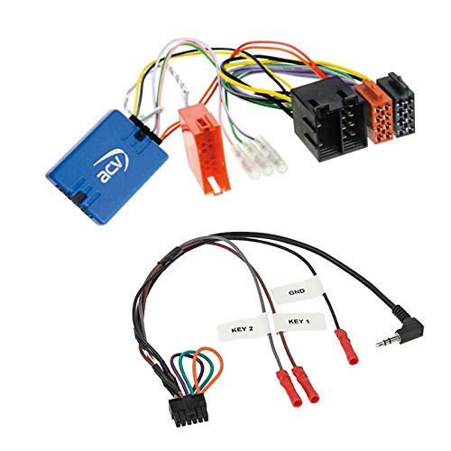 Lenkradfernbedienung Adapter Interface LFB Multi-Anschluss passend für Renault Megane III 2009-2012 ISO kompatibel mit verschiedenen Autoradios Lenkradfernbedienung Adapter Interface LFB Multi-Anschluss passend für Renault Megane III 2009-2012 ISO kompatibel mit verschiedenen Autoradios von EHO