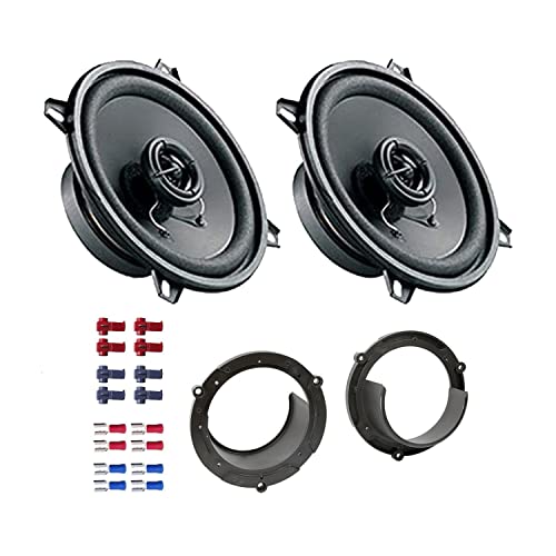 Phonocar 66023 Auto Lautsprecher Boxen 120 Watt 13 cm 2 Wege Koax passend für Daihatsu Grand Move 1997-2002 Türen Front und Heck von EHO