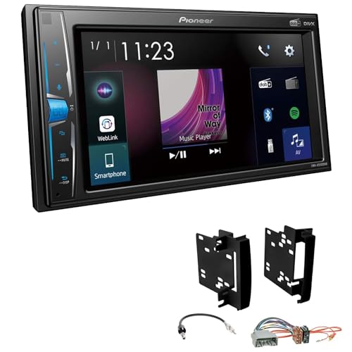 Pioneer DMH-A3300DAB 2-DIN Autoradio kompatibel mit Bluetooth Digitalradio DAB+ WebLink Spotify USB passend für Dodge Nitro 2007-2010 schwarz Pioneer DMH-A3300DAB 2-DIN Autoradio kompatibel mit Bluetooth Digitalradio DAB+ WebLink Spotify USB passend für Dodge Nitro 2007-2010 schwarz von EHO