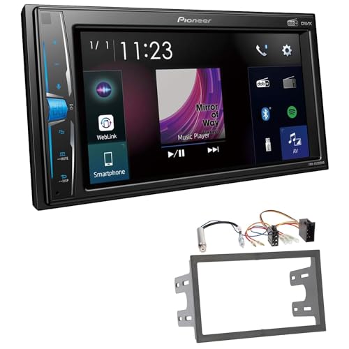 Pioneer DMH-A3300DAB 2-DIN Autoradio kompatibel mit Bluetooth Digitalradio DAB+ WebLink Spotify USB passend für Volkswagen VW Bora 1998-2004 schwarz Pioneer DMH-A3300DAB 2-DIN Autoradio kompatibel mit Bluetooth Digitalradio DAB+ WebLink Spotify USB passend für Volkswagen VW Bora 1998-2004 schwarz von EHO