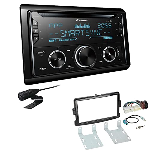 Pioneer FH-S720BT 2-DIN CD Autoradio Bluetooth kompatibel mit Apple und Android Smartphones USB passend für Dacia Lodgy ab 2012 Klavierlack schwarz Pioneer FH-S720BT 2-DIN CD Autoradio Bluetooth kompatibel mit Apple und Android Smartphones USB passend für Dacia Lodgy ab 2012 Klavierlack schwarz von EHO