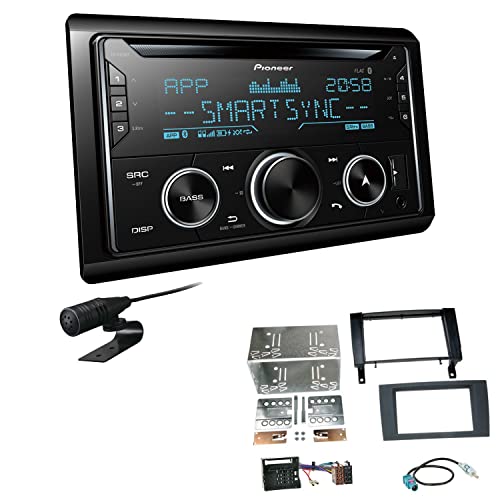 Pioneer FH-S720BT 2-DIN CD Autoradio Bluetooth kompatibel mit Apple und Android Smartphones USB passend für Mercedes Benz SLK 2004-2011 schwarz ohne Canbus Pioneer FH-S720BT 2-DIN CD Autoradio Bluetooth kompatibel mit Apple und Android Smartphones USB passend für Mercedes Benz SLK 2004-2011 schwarz ohne Canbus von EHO