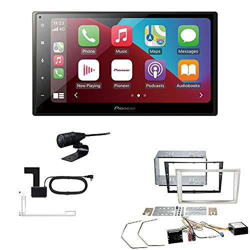 Pioneer SPH-DA160DAB 2-DIN Autoradio CarPlay Android Auto Bluetooth DAB USB passend für Opel Corsa D 2006-2014 inkl Canbus von EHO