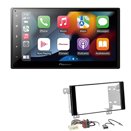 Pioneer SPH-DA360DAB 2-DIN Autoradio kompatibel mit WiFi Apple CarPlay Android Auto Bluetooth DAB+ passend für Subaru Forester ab 2013 Klavierlack schwarz von EHO