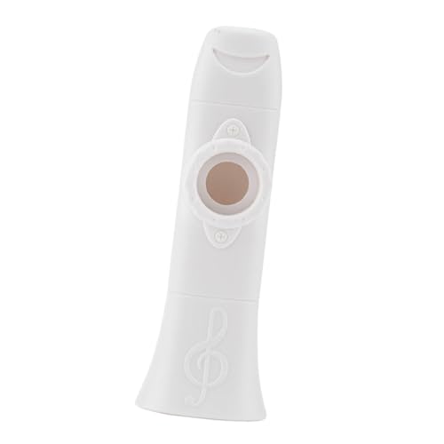 Kazoos Wiederverwendbare Membranen für Erwachsene und Kinder, waschbar, für Kazoos-Gitarre, Ukulele, Violine, Klavier, Keyboard, einfach zu erlernende Musikinstrumente (Weiß A) von EHOTER