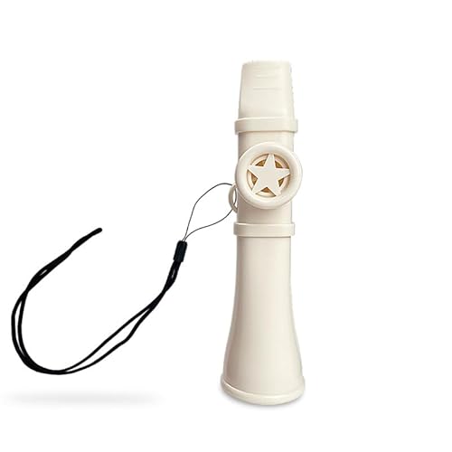 Kazoos Wiederverwendbare Membranen für Erwachsene und Kinder, waschbar, für Kazoos-Gitarre, Ukulele, Violine, Klavier, Keyboard, einfach zu erlernende Musikinstrumente (weiß) von EHOTER