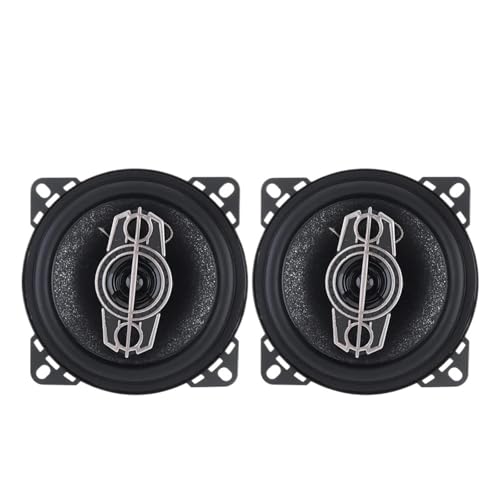 EHYSYN Tweeter 2 stücke Auto Lautsprecher 4/5/6 Zoll 4 Weg Subwoofer Audio Musik Stereo Volle Frequenz Koaxial HiFi Automotive Lautsprecher Auto-Hochtöner(2pcs 4 Inch) von EHYSYN