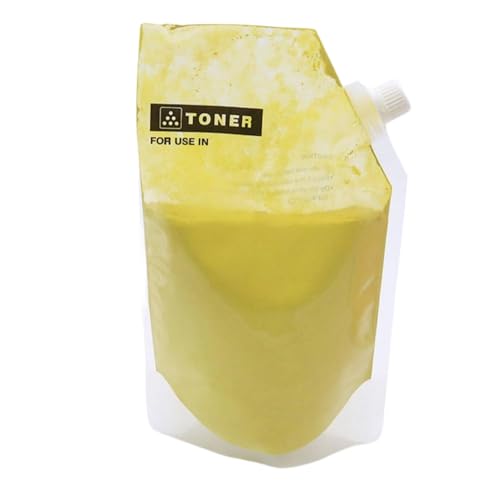 500G Universal Toner Pulver Nachfüllung Kompatibel mit Farbdrucker IRC2380 C2880 C3480 C3380 C3580 C3080 mit Träger(Yellow) von EHxCUF