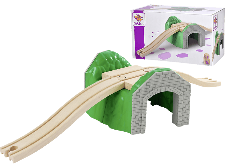 EICHHORN Bahn-Tunnel Holzspielzeugset Mehrfarbig von EICHHORN