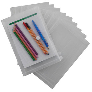 10 EICHNER Dokumententaschen DIN A5 transparent glatt 10 EICHNER Dokumententaschen DIN A5 transparent glatt von EICHNER