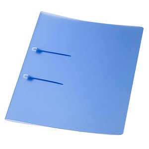 10 EICHNER Schlaufenhefter Kunststoff blau DIN A4 von EICHNER