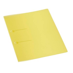 10 EICHNER Schlaufenhefter Kunststoff gelb DIN A4 von EICHNER