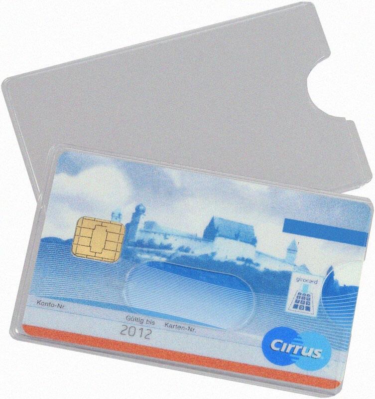 EICHNER Kreditkartenhülle transparent 9,0 x 5,9 von EICHNER