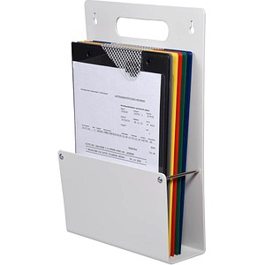 EICHNER Wandprospekthalter grau DIN A4 von EICHNER