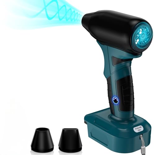Jet Dry Mini-Gebläse, Kompatibel mit Bosch 18V PBA/PSB/PSR Akku, leistungsstarker Ventilator, Turbine, Mini-Gebläse, Luftstaubwedel, verbesserter heftiger Turbo-Lüfter, Industrieventilator Jet Dry Mini-Gebläse, Kompatibel mit Bosch 18V PBA/PSB/PSR Akku, leistungsstarker Ventilator, Turbine, Mini-Gebläse, Luftstaubwedel, verbesserter heftiger Turbo-Lüfter, Industrieventilator von EID