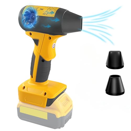 Jet Dry Mini-Gebläse, Kompatibel mit Dewalt 20V Akku, leistungsstarker Ventilator, Turbine, Mini-Gebläse, Luftstaubwedel, verbesserter heftiger Turbo-Lüfter, bürstenloser Motor, Industrieventilator von EID