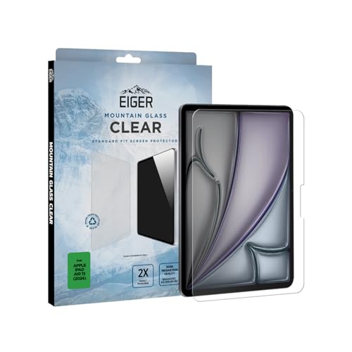 EIGER Asahi 2,5D Sekuritglas für Apple iPad Air 13 EIGER Asahi 2,5D Sekuritglas für Apple iPad Air 13 von EIGER