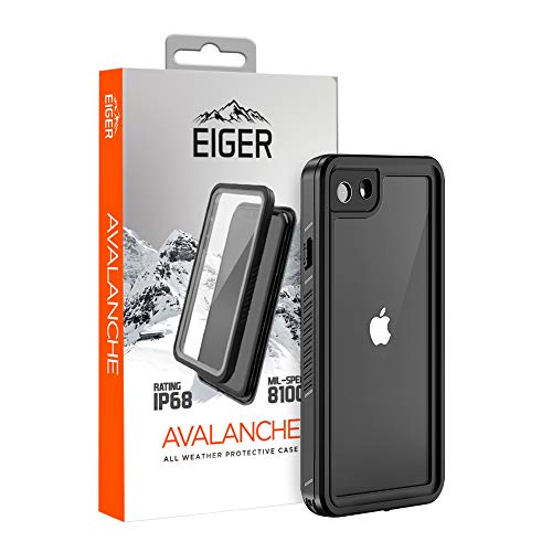 EIGER Avalanche Coque de protection complète pour Apple iPhone SE (2020)/8/7 Noir mat von EIGER