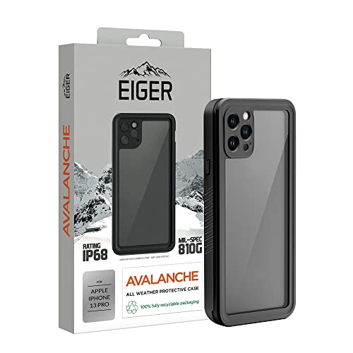 EIGER Avalanche Coque pour iPhone 13 Pro Protection complète contre les intempéries Noir mat EIGER Avalanche Coque pour iPhone 13 Pro Protection complète contre les intempéries Noir mat von EIGER