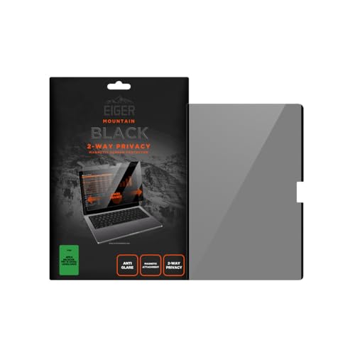 EIGER Mountain Glass – Sekuritglas Premium 2.5D Privacy für MacBook Pro 14 Zoll (2021-2025) von EIGER