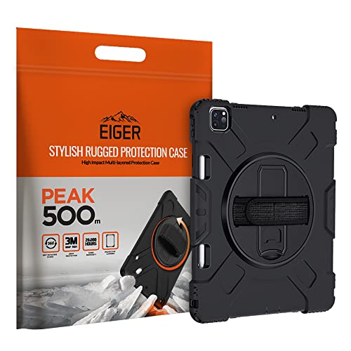Eiger Peak 500m Case Apple iPad Pro 12,9 (2021), black von EIGER