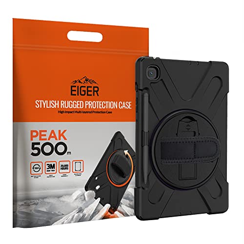 Eiger Peak 500m Case Samsung Galaxy Tab S6 Lite, black von EIGER